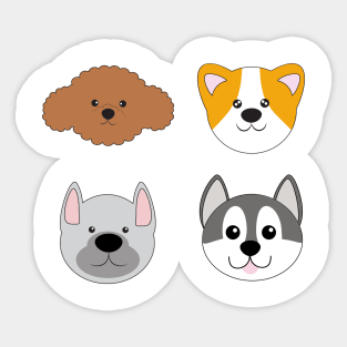 Puppies Sticker